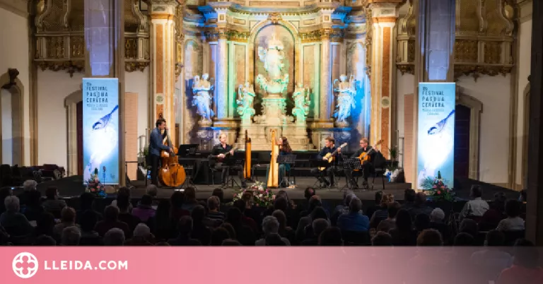 Hirundo Maris apropa la seva "poesia i música" al Festival de Pasqua de Cervera
