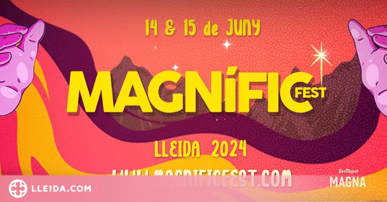 ⏯️ La 3a edició del Magnífic Fest de Lleida comptarà amb artistes com Vetusta Morla i La Oreja de Van Gogh, entre d'altres
