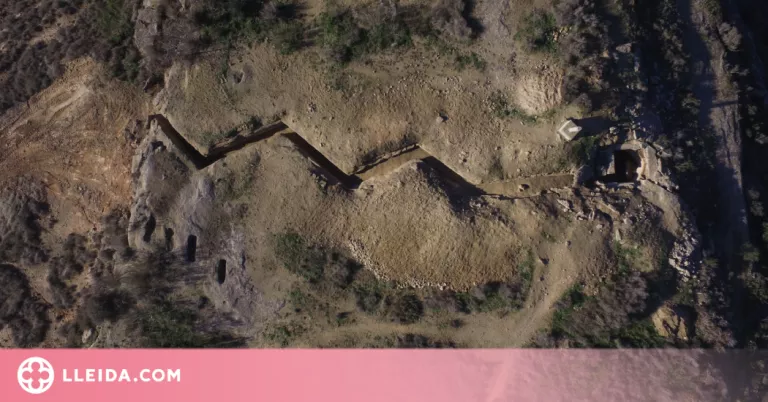 Excavacions al Tossal de la Nora a Alcoletge revelen les empremtes del front del Segre