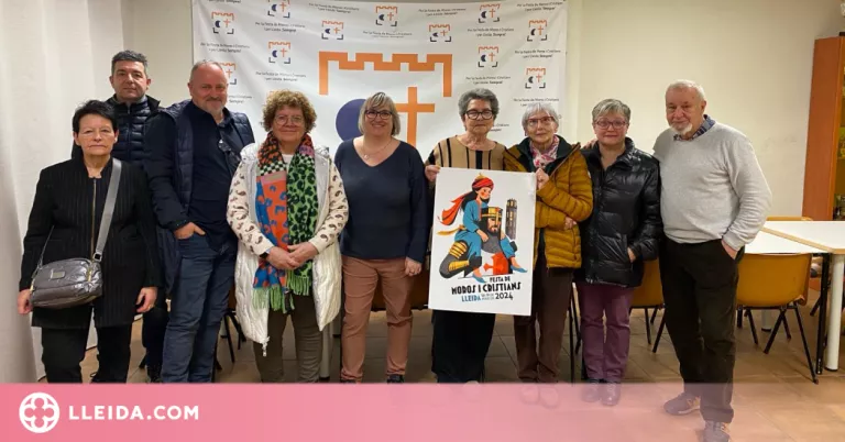Rubén Lucas dissenya el cartell de la Festa  de Moros i Cristians de Lleida de 2024