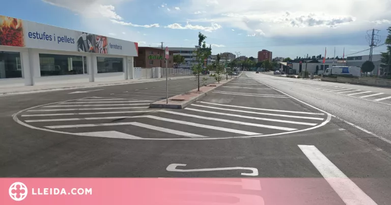 Tàrrega ultima la urbanització d'un dels principals accessos de la ciutat