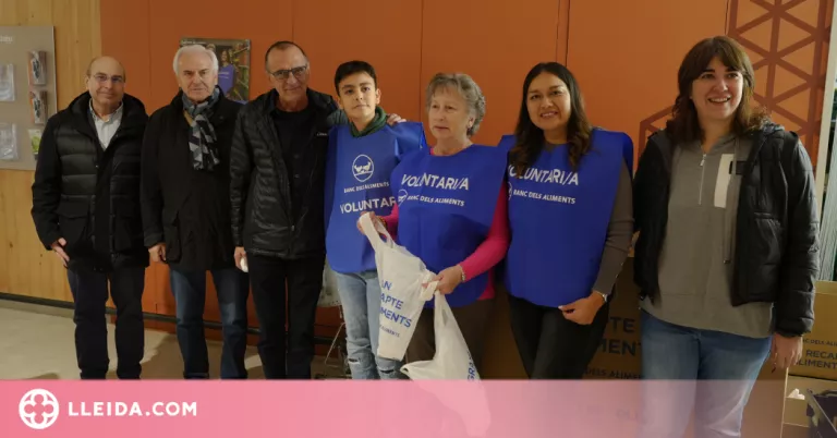 Lleida solidària amb el Gran Recapte del Banc d'Aliments