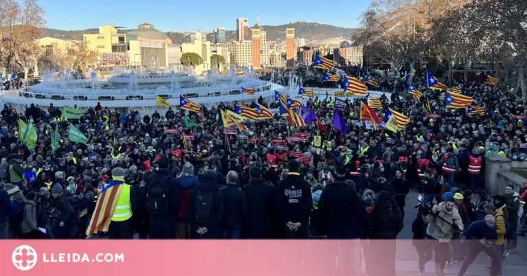 ⏯️ L'independentisme manifesta que "No hi ha normalitat sinó un conflicte polític no resolt"