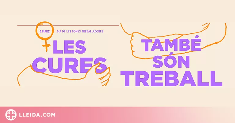 Cervera celebra el 8M amb la campanya "Les cures també són treball" i el monòleg de Charlie Pee