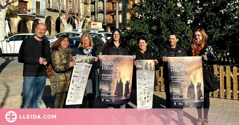 Balaguer presenta els actes 'De Nadal a Reixos'