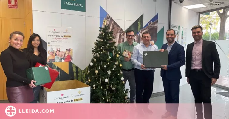 Caixa Rural i Creu Roja Joventut Lleida, unides per recollir joguines solidàries aquest Nadal