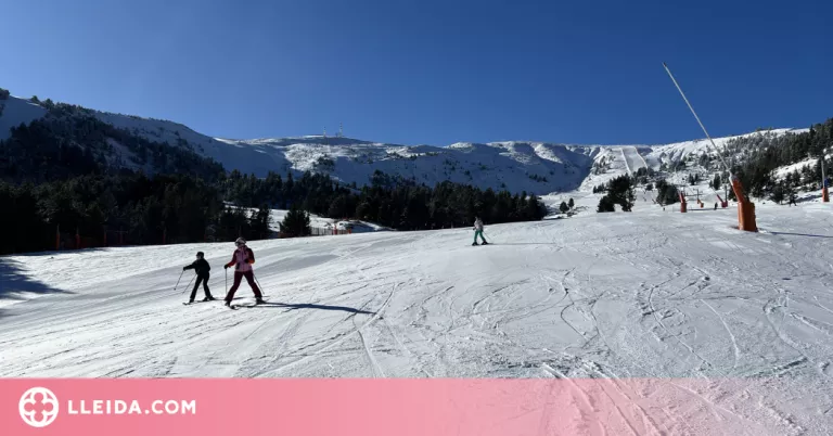 ⏯️ Les nevades deixen un bon registre d'esquiadors a les pistes de FGC durant el cap de setmana de carnaval