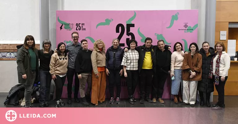 La ciutadania es bolca amb la celebració del 25è aniversari del Teatre Municipal de l'Escorxador de Lleida