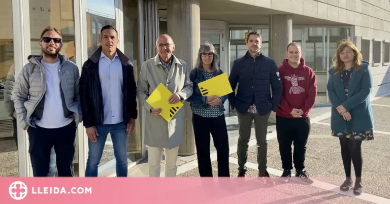ERC Lleida presenta a la Junta Electoral de Zona "la llista més jove i diversa de totes les candidatures"
