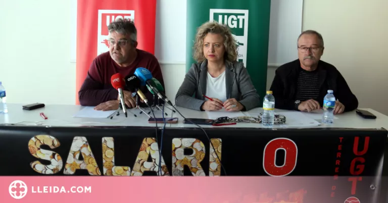 ⏯️ La UGT exigeix que tots els grups professionals del conveni agropecuari cobrin el salari mínim