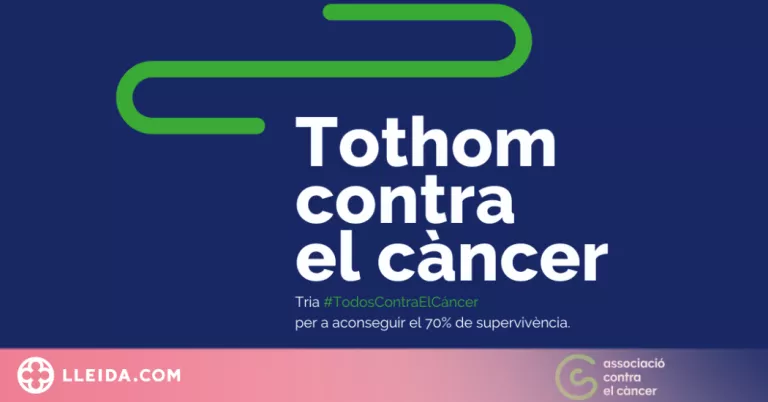L'Associació Contra el Càncer té l'objectiu d'aconseguir el 70% de supervivència l'any 2030