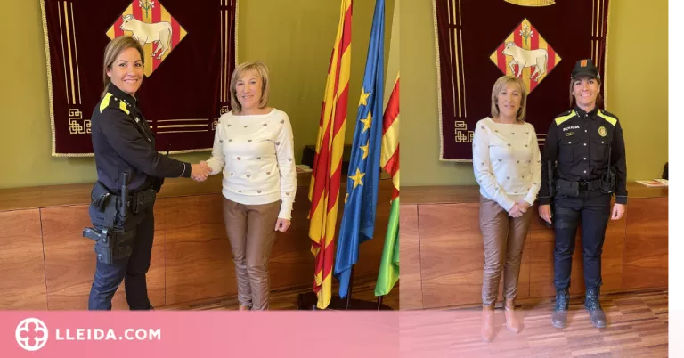 Imma Rebula, la primera dona caporal en cap de tota la Policia Local de la demarcació de Lleida