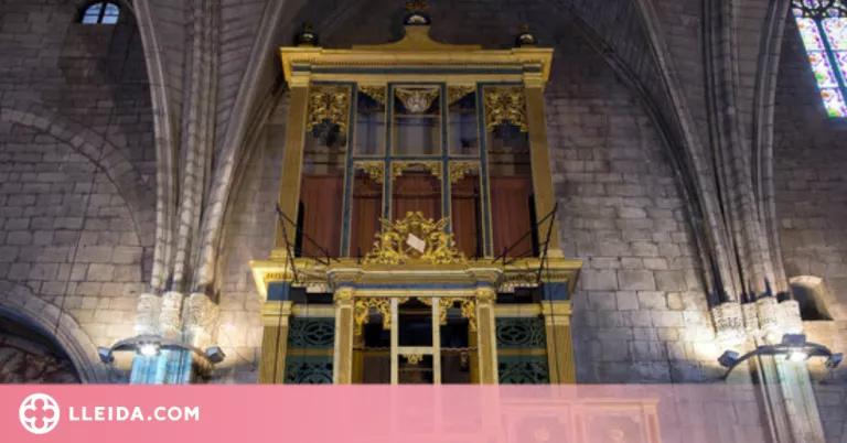 Finalitza la restauració del moble de l'orgue de la catedral de Solsona