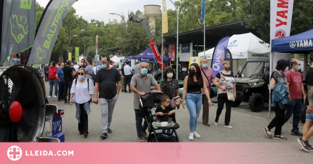 La Fira de Sant Miquel i Eurofruit de Lleida assoleixen una ocupació del 85%