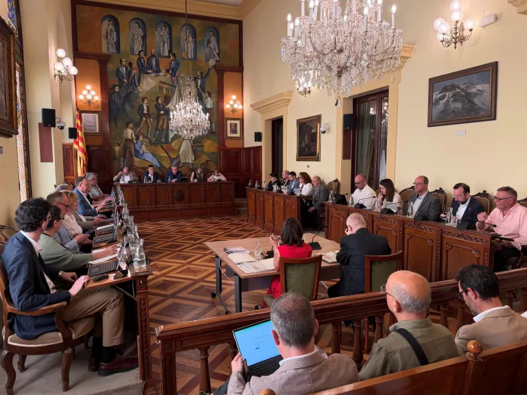 La Diputació de Lleida aprova una moció per la defensa del català a la Franja de Ponent