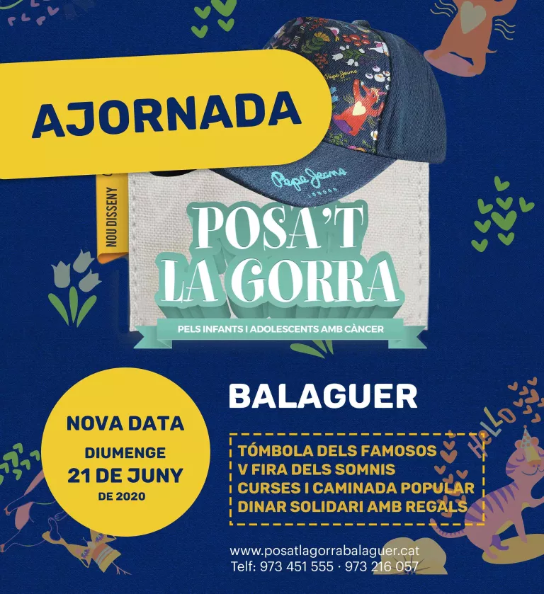 Balaguer ajorna el Posa’t la Gorra fins al juny