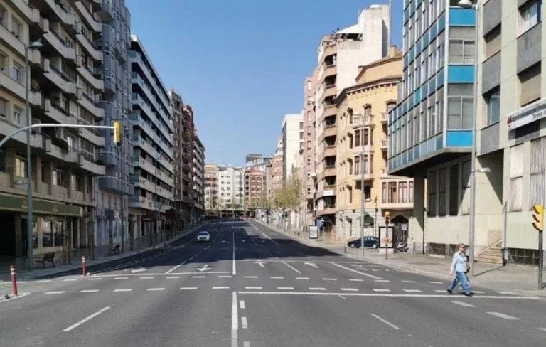 Denunciades a Lleida 67 persones que es trobaven al carrer sense justificació