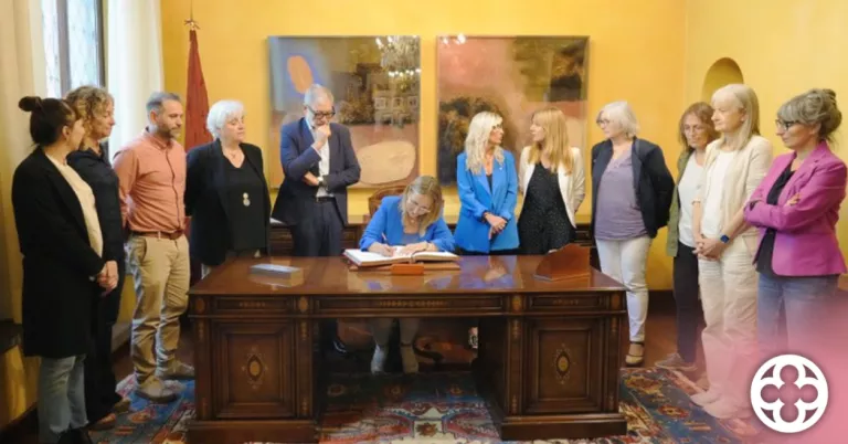 Visita institucional de la consellera d’Igualtat i Feminisme a la Paeria de Lleida