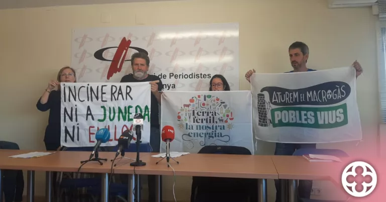 Crit contra els macroprojectes a la Sentiu i Juneda