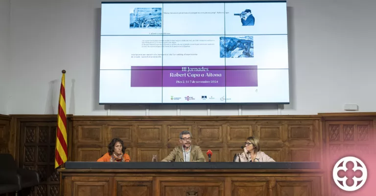 Aitona tornarà a reviure el pas de Robert Capa