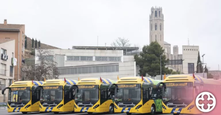 El nombre de viatges en autobús a Lleida arribaran als 7 milions