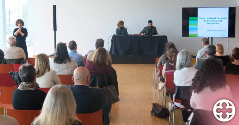 Lleida avança en accessibilitat i inclusió amb la Taula de Treball Sectorial de Persones amb Discapacitat