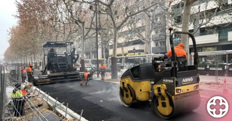 Enllestida la primera fase de les obres de remodelació de la Rambla de Ferran