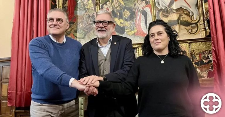 La Paeria renova el Pacte Social per Lleida amb UGT i CCOO