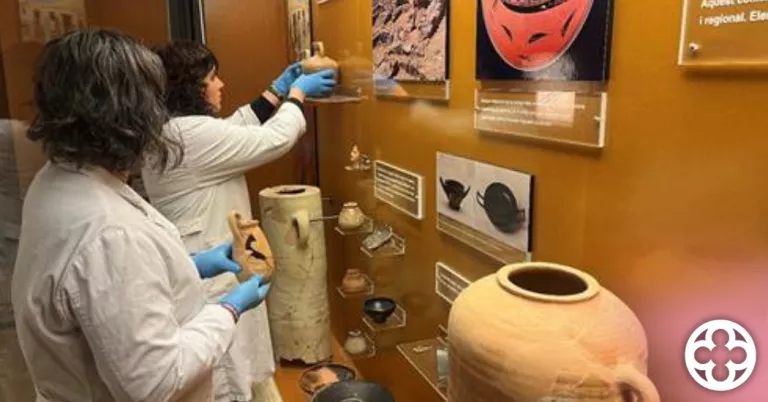 El Museu Tàrrega Urgell inicia la renovació de la Sala d’Arqueologia després de 30 anys