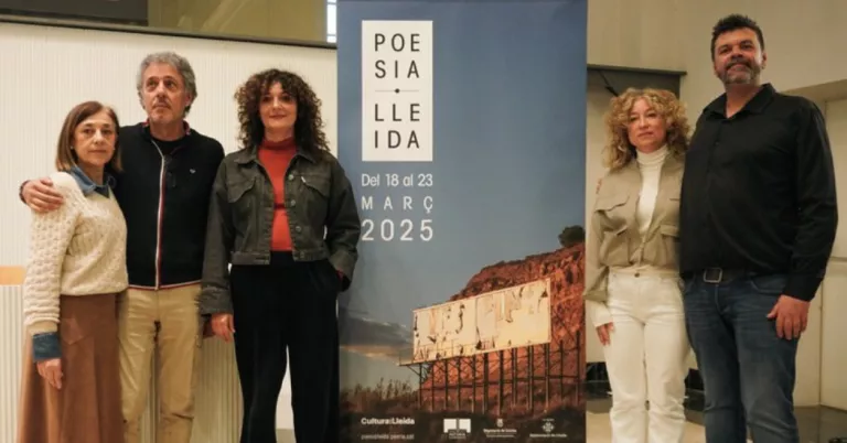 Poesia Lleida 2025: sis dies de poesia per tota la ciutat