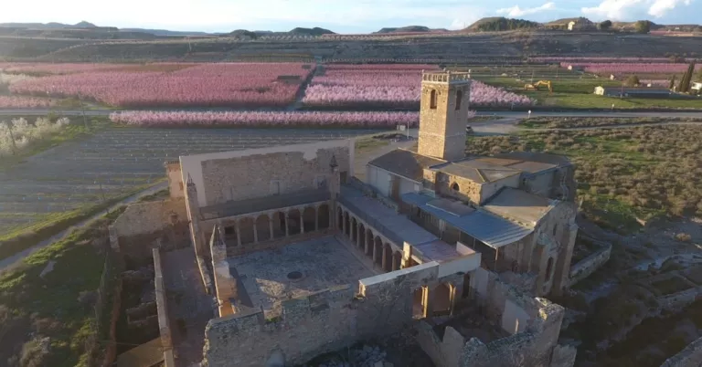 El Monestir d’Avinganya reobre coincidint amb la floració dels camps