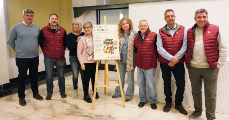 La segona edició de l’Art a l’Horta posa en valor la floració i la cultura de l’Horta de Lleida