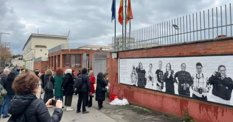 Un mural per donar visibilitat a les dones internes del Centre Penitenciari Ponent