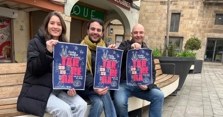 Sandra Fernández Baiges dissenya el cartell de la Festa Major de Maig de Tàrrega 2025