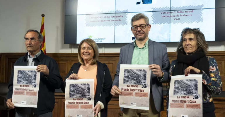 Aitona impulsa la segona edició dels Premis Robert Capa per preservar la memòria històrica