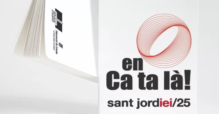 L’IEI celebra Sant Jordi amb música i una instal·lació reivindicativa sobre la llengua catalana