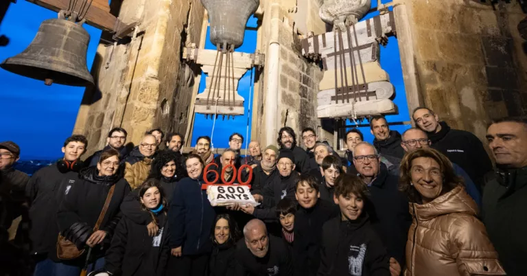 Les campanes històriques de Cervera celebren 600 anys amb un any ple d’activitats