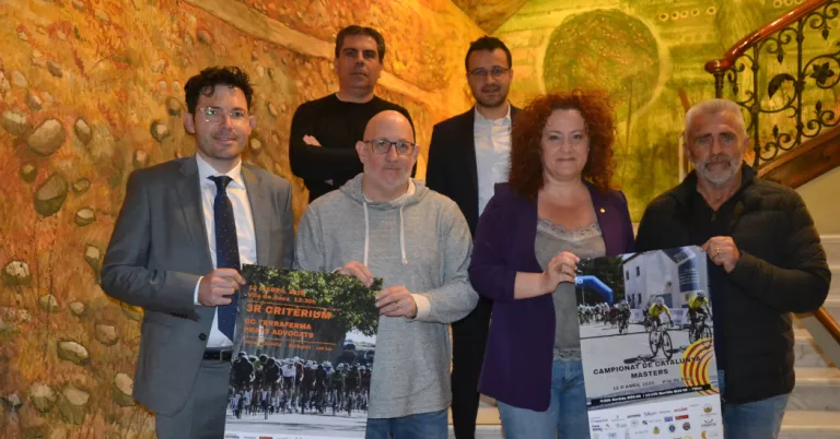 Sucs serà l'amfitrió del 3r Critèrium Ciclista Terra Ferma i del Campionat de Catalunya Màsters