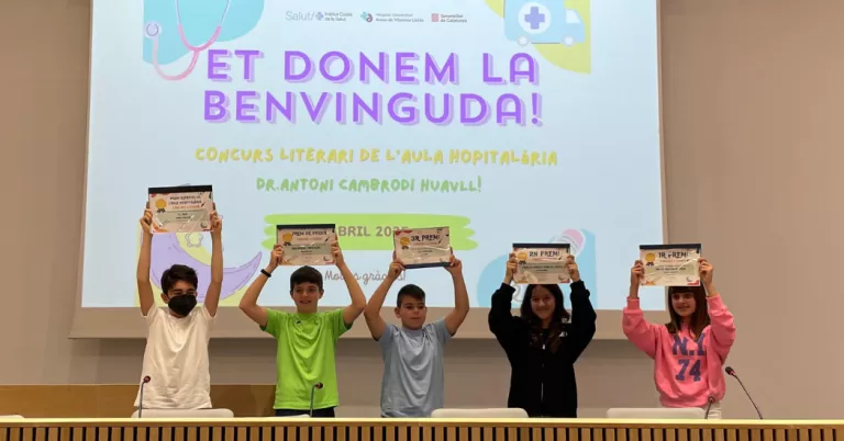 L’Aula Hospitalària de l’Arnau de Vilanova entrega els premis del seu certamen de literatura