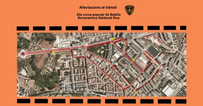 Afectacions al trànsit amb motiu de la cursa de Balàfia