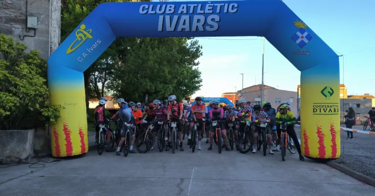 Ivars d’Urgell aplega més de 800 ciclistes per la XVI Catigat