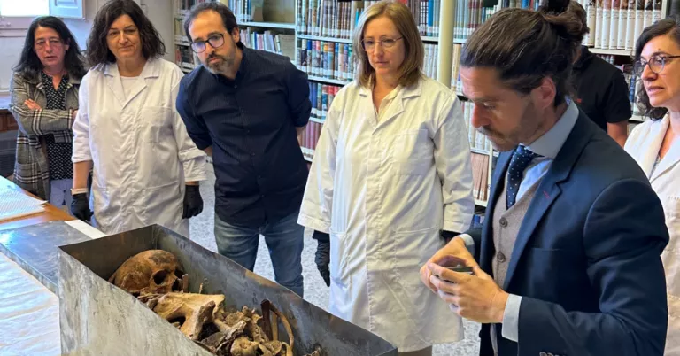 Les osseres dels comtes d’Urgell s’obren per al seu estudi al Monestir de les Avellanes