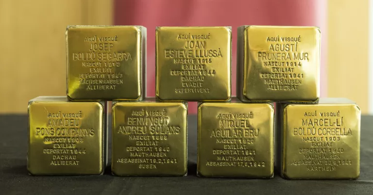 Les Borges Blanques col·locarà set llambordes Stolpersteine en memòria dels veïns deportats als camps nazis