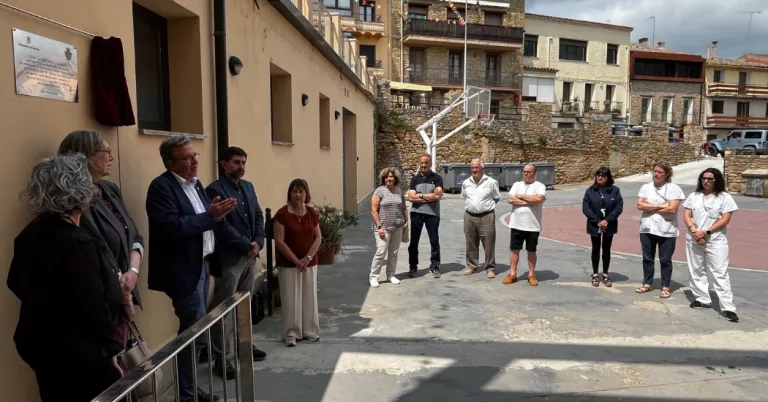 El nou equipament mèdic d’Àger ofereix un espai sociosanitari per a la gent gran