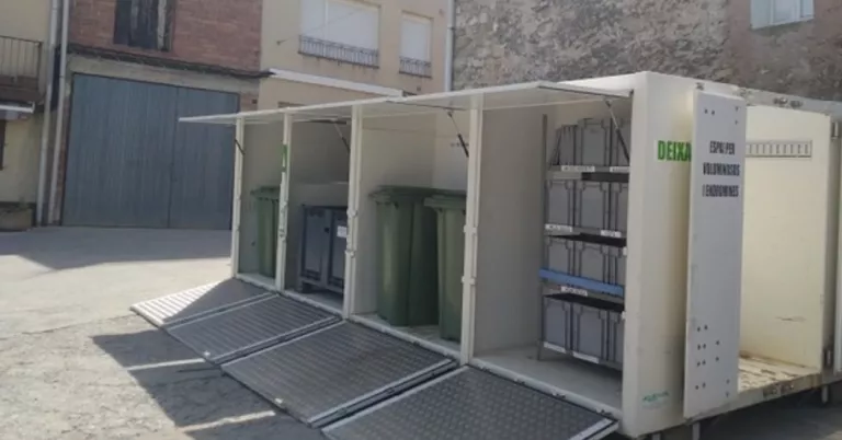 La deixalleria mòbil s'amplia a 45 municipis de la Noguera