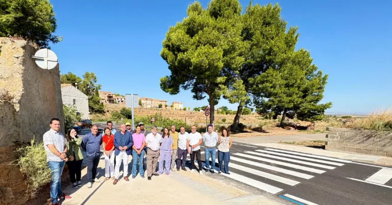 Finalitzen les obres de millora de la L-701 entre Granyena de les Garrigues i el Soleràs