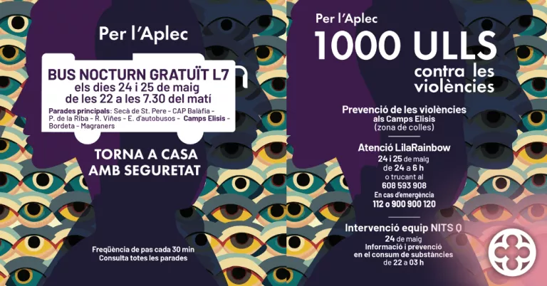 La Paeria de Lleida activa de nou la campanya "1000 ulls" per a l'Aplec del Caragol