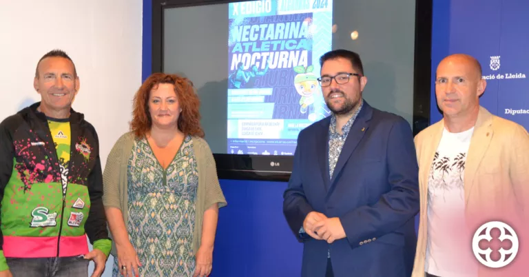 La Nectarina Atlètica d’Alcarràs arriba a la desena edició i es correrà en horari nocturn