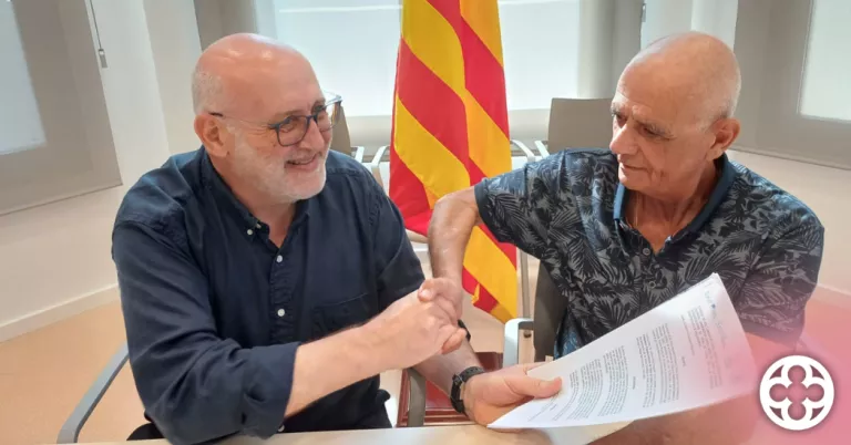 Gestió de Serveis Sanitaris i la Xarxa Solidària de Lleida promouran el voluntariat a l'Hospital Santa Maria