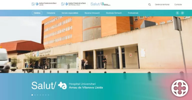 Els centres sanitaris ICS-GSS de Lleida i el Pirineu renoven la seva pàgina web